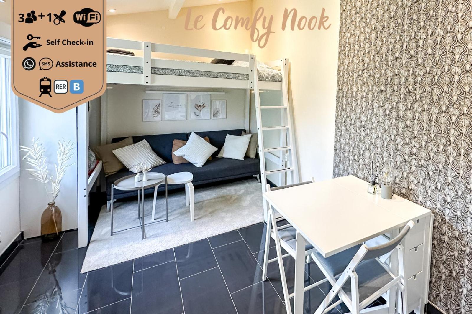Le Comfy Nook - Tiny House Paris Cdg Disneyland ヴィルパリジ エクステリア 写真